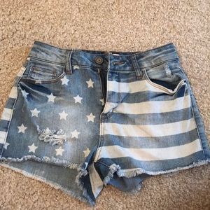 Short American flag